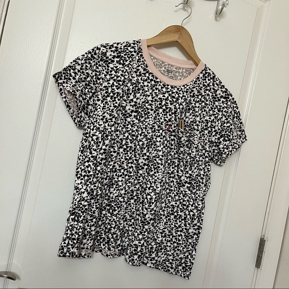 Levis abstract perfect crew short sleeve tee shirt (women’s size large) - Picture 5 of 5